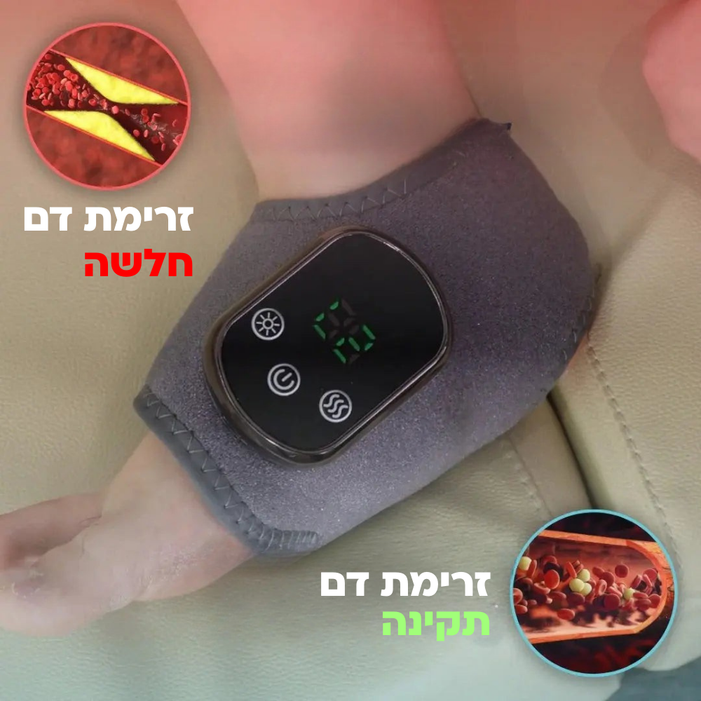 ™Flexor - רצועת העיסוי החכמה לכף הרגל